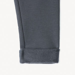 Σετ 2 κολάν molleton μονόχρωμα για bebe κορίτσι 