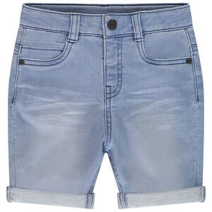 Βερμούδα effet jean τσαλακωμένο για bebe αγόρι  Main Βερμούδα effet jean τσαλακωμένο για bebe αγόρι