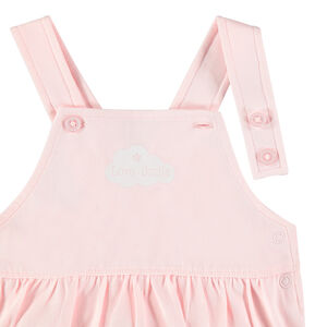 Σέτ κοντομάνικου μπλουζιού και σαλοπέτας από βαμβάκι 