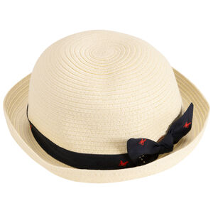 "Καπέλο με καπέλο και φιόγκο για κορίτσι μωρό" 