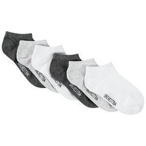 Lot de 6 paires de chaussettes courtes unies Main Lot de 6 paires de chaussettes courtes unies