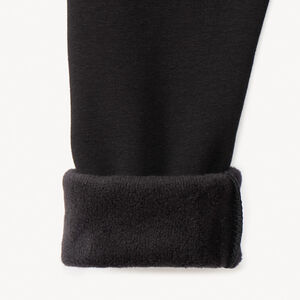 Παντελόνι φόρμας από molleton μονόχρωμο για κορίτσι 