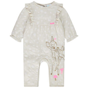 Combinaison longue en jersey avec print Bambi Disney pour bébé fille Main Combinaison longue en jersey avec print Bambi Disney pour bébé fille