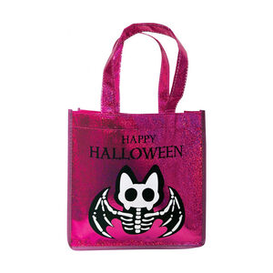 Τσάντα με glitter σε σχήμα νυχτερίδας - Ροζ 