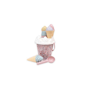 Σετ κουβαδάκια παραλίας Ice Cream Dreamy Mermaid Ροζ Little Dutch 