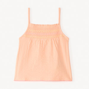 Μπλουζάκι από πλέγμα με ελαστική ραφή για κορίτσι 