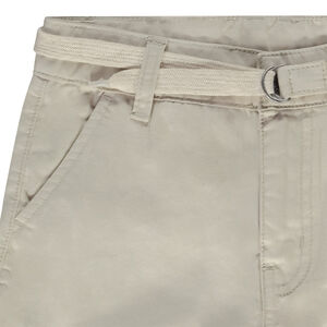 Βερμούδα με ζώνη twill αγόρι 