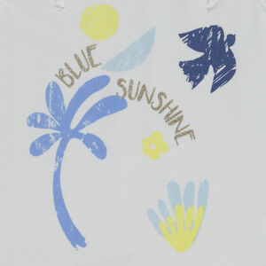 "Σετ 2 τμχ. με αμάνικο φαντεζί μπλουζάκι με κέντημα αγγλικού για κορίτσι" 