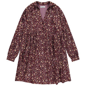 Φόρεμα μακρυμάνικο με λουλουδάτο σχέδιο για γυναίκες 