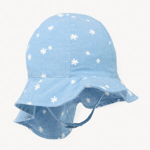 Σαχάρα Charlotte από λινό με λουλούδια για κορίτσι μωρό 