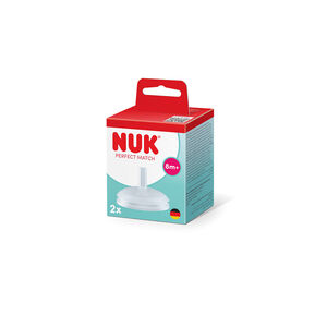 Ανταλλακτικό Καλαμάκι Σιλικόνης Perfect Match 2τμχ 8m+ Nuk  