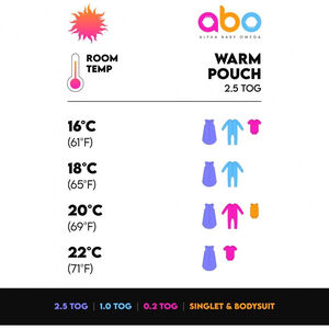 ABO Υπνοσακος Lama 311006 0-6Μ Tog 2.5 Πολυχρωμος 