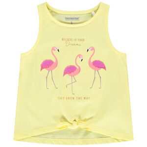 Débardeur fantaisie en jersey print à sequins pour fille Main Débardeur fantaisie en jersey print à sequins pour fille