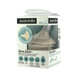 Θηλη Για Μπουκαλι Zero.Zero Χαμηλης Ροης (S) SUAVINEX 