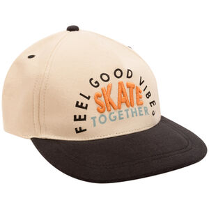 Casquette bicolore avec broderie 3D pour garçon 