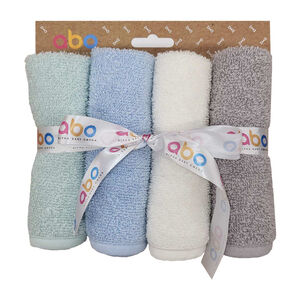 Σετ Λαβετες Μεντα Μπλε Γκρι Λευκο 20*40 