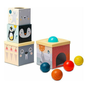 Κυβος Στοιβαξης Παιχνιδι Με Μπαλες TAF TOYS  Main Κυβος Στοιβαξης Παιχνιδι Με Μπαλες TAF TOYS