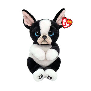 Χνουδωτό Beanie Bellies Σκύλος Ασπρόμαυρος 23εκ 