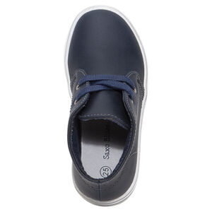 Μποτάκια σε απομίμηση δέρματος με κορδόνια 