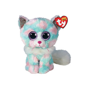 Beanie Boos Opal Χνουδωτό Γατούλα Παστέλ 23εκ TY 
