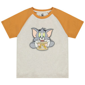 T-shirt κοντομάνικο σχέδιο και κέντημα Tom & Jerry για αγόρι Main T-shirt κοντομάνικο σχέδιο και κέντημα Tom & Jerry για αγόρι