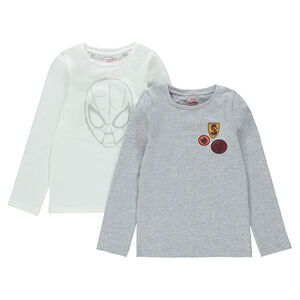 Σετ με 2 φανελάκια με τύπωμα και στάμπες ©Marvel Spiderman 