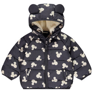 Ζακέτα από sherpa με σχέδιο Mickey Disney και κουκούλα με ανάγλυφο.  Main Ζακέτα από sherpa με σχέδιο Mickey Disney και κουκούλα με ανάγλυφο.