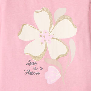 Σετ 4 μακρυμάνικα jersey μπλουζάκια με φανταχτερά σχέδια για κορίτσι 