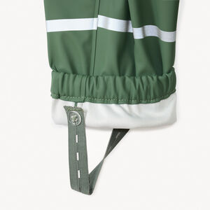 Αδιάβροχο παντελόνι βροχής με ρυθμιζόμενες τιράντες για bebe αγόρι 