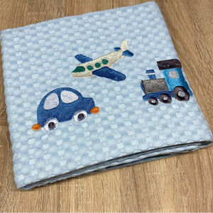 Πικέ Κουβέρτα Κούνιας 100*150 Μπλέ 