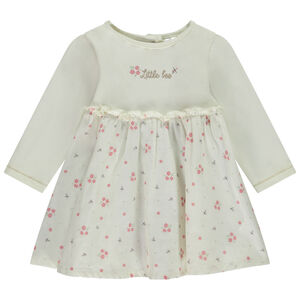 Φόρεμα 2 σε 1 με floral σχέδιο για μωρό κορίτσι 