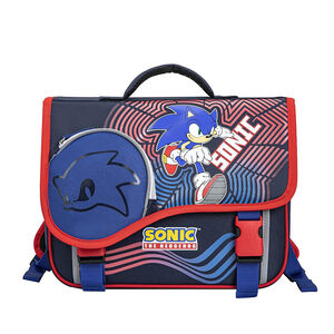 Παιδικό σακίδιο Sonic 38 εκ. – μπλε και κόκκινο 