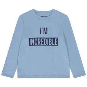 Μπλούζα μακρυμάνικη με φαντεζί σχέδιο για αγόρι 