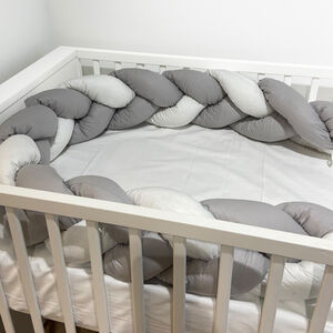 Πάντα πλεξούδα Γκρί λευκό 2.10m 