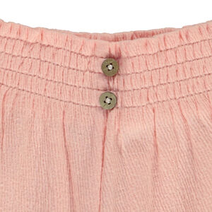 Σορτς effet smocké από jersey τσαλακωμένο για κορίτσι 