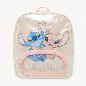 Sac à dos irisé Stitch & Angel Disney pour bébé fille  Main Sac à dos irisé Stitch & Angel Disney pour bébé fille