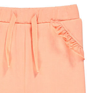 Παντελόνι jogging με volanté λεπτομέρειες για bebe κορίτσι 