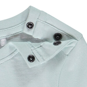 Κοντομάνικο μπλουζάκι με φαντεζί σχέδιο για bebe αγόρι 