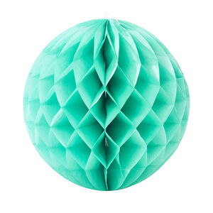 Σετ από 3 μπαλάκια από χαρτί με εφέ κυψελωτού σχεδίου 