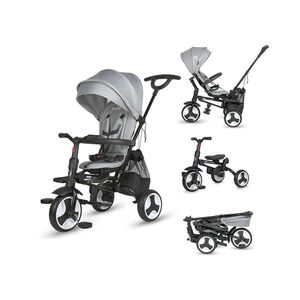 Τρίκυκλο Ποδηλατάκι Αναδιπλούμενο Spectra Plus Neutral Grey 
