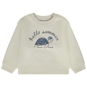 Φούτερ oversize print φαντεζί για bebe αγόρι 