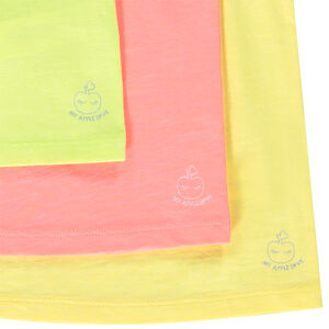 Lot de 3 débardeurs unis pour bébé fille 