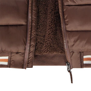 Μπουφάν effet color block με επένδυση sherpa για αγόρι 