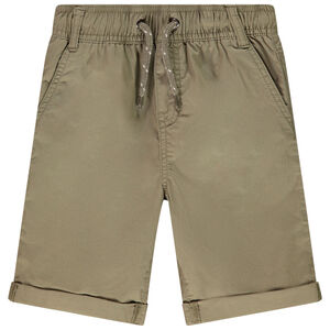 Βερμούδα από μονόχρωμο popeline για αγόρι 