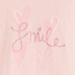 Μπλούζα μακρυμάνικη από jersey με φαντεζί σχέδιο για bebe κορίτσι 