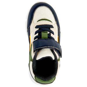 Αθλητικά παπούτσια χαμηλά με πολύχρωμες λεπτομέρειες για αγόρι 