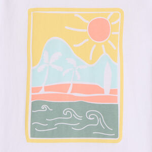 T-shirt με κοντά μανίκια από ζέρσεϊ με εκτύπωση αγόρι 
