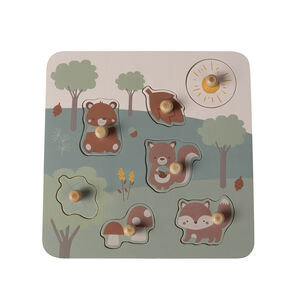 Παζλ ξύλινο 7 κομματιών Roi des Forêts 