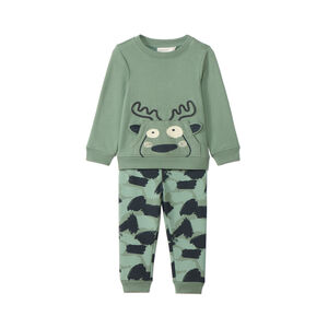 Ensemble jogging ludique à motif animal pour bébé garçon  Main Ensemble jogging ludique à motif animal pour bébé garçon