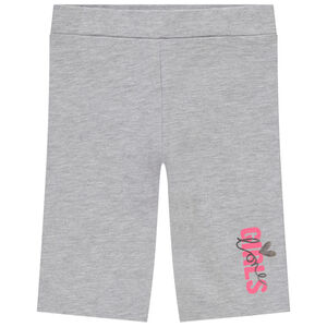 Ποδηλατικό μονόχρωμο με φαντεζί λεπτομέρεια στο κάτω μέρος για κορίτσι 